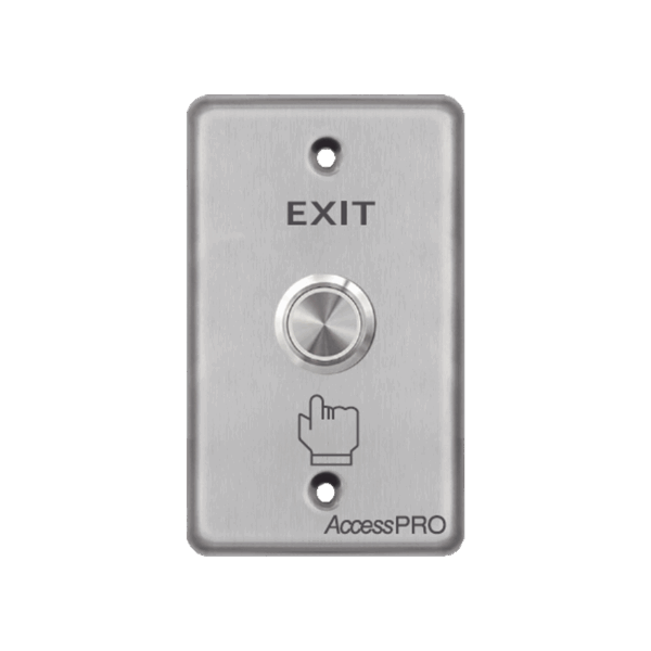 Botón de cabeza plana / Exterior IP65 / Estético