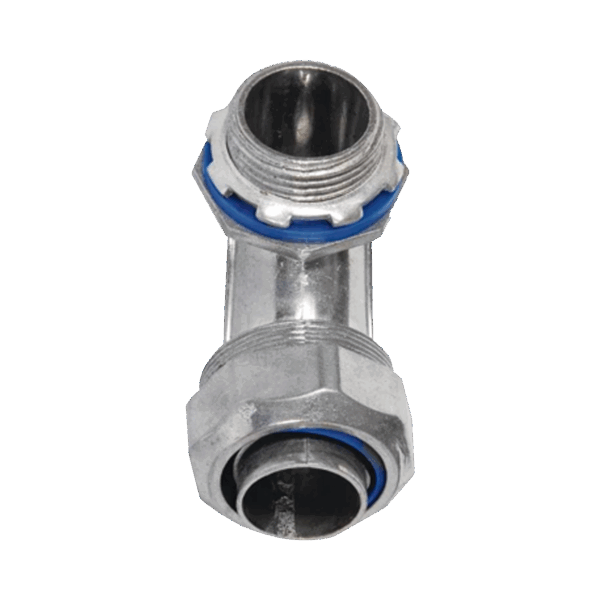 Conector Curvo para tubo tipo Liquidtight de 1 1/4" (32 mm). Compatible con ANC-COT114.