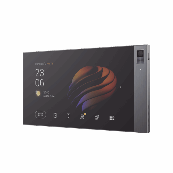 Pantalla táctil Hub controlador integrable con sistemas de automatización compatible con múltiples marcas. Conexión Wifi y Ethernet