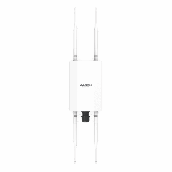 Punto de Acceso Súper WiFi 6 y PTMP para Exterior, Hasta 250 m de Cobertura, Doble Banda Simultanea, 574 Mbps en 2.4 GHz y 1.2 Gbps en 5GHz, 256 Usuarios Concurrentes  por Banda,  Administración en Nube Gratis con INSIGHTS