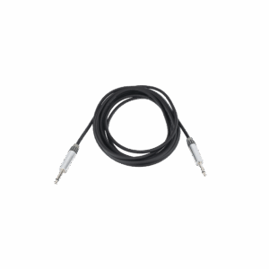 Cable de Audio | Plug 1/4 in a Plug 1/4 in Stereo | Carcasa Cromada | Conectores Seetronic | Longitud 5m