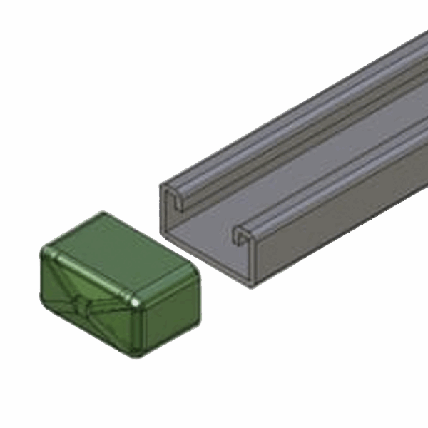 Remate Cuadrado para Unicanal 4X2.