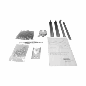 Kit de Riel tipo T / 3mts / Compatible C / Motor ACCESSFORCE / FS1000APPRT / Incluye 3 secciones de riel / 2 Coples / 6 mts de cadena .