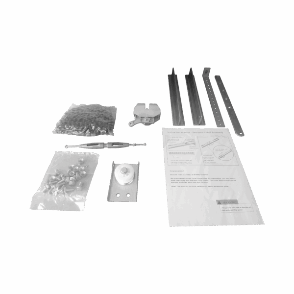 Kit de Riel tipo T / 3mts / Compatible C / Motor ACCESSFORCE / FS1000APPRT / Incluye 3 secciones de riel / 2 Coples / 6 mts de cadena .