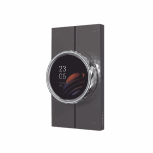 Mini pantalla táctil Hub controlador integrable con sistemas de automatización compatible con múltiples marcas, una entrada de iluminación, 4 botones para escenas. Conexión Wifi