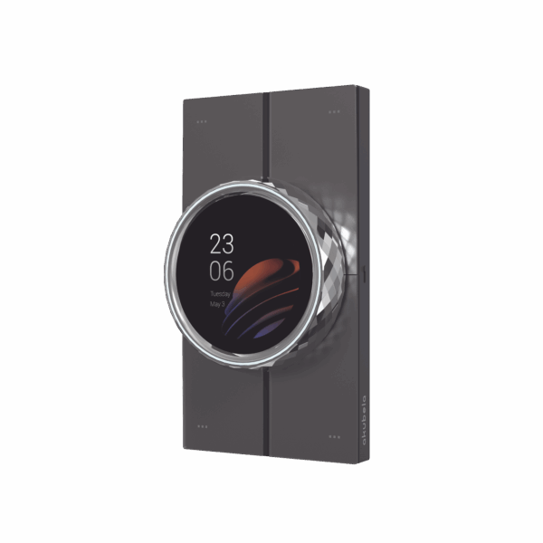 Mini pantalla táctil Hub controlador integrable con sistemas de automatización compatible con múltiples marcas, una entrada de iluminación, 4 botones para escenas. Conexión Wifi