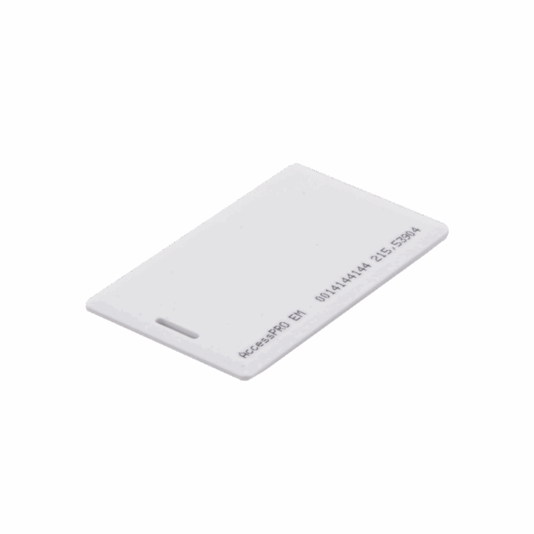 Tarjeta Proximidad Gruesa 125 Khz (tipo EM) con perforación