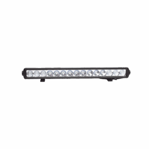 Barra LED color claro de una fila, 12-24 Vcc, 20 pulgadas de largo, 2175 lúmenes, Montaje Permanente