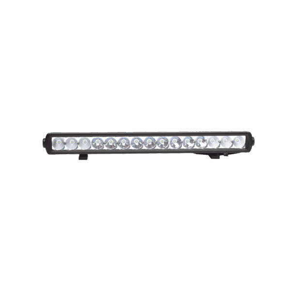 Barra LED color claro de una fila, 12-24 Vcc, 20 pulgadas de largo, 2175 lúmenes, Montaje Permanente