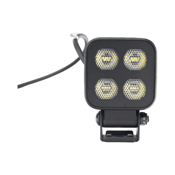 Luz de Trabajo Ultra brillante Cuadrada, 4 LED, 2650 Lúmenes, 12-24 Vcd
