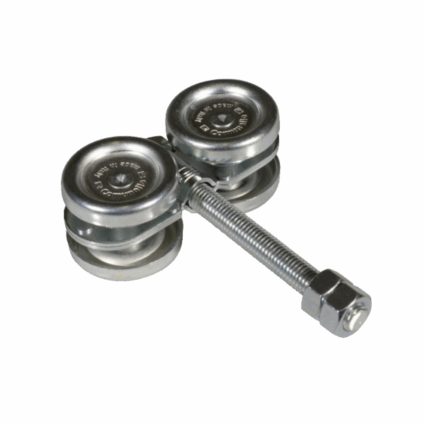 ECO KIT 4C - M / Kit de Carretillas de Cuatro Ruedas / Carga Soportada de 150 lbs / Incluye Dos Carretillas Para Puertas Colgantes