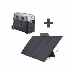 Kit de Estación de Energía Portátil 3600Wh + Panel Solar Flexible 400W