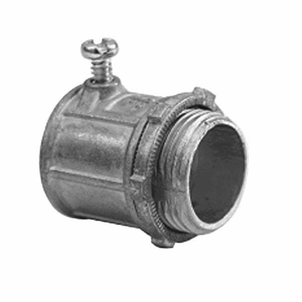 Conector de 2" para Tubo Pared Delgada con Tornillos Opresores.