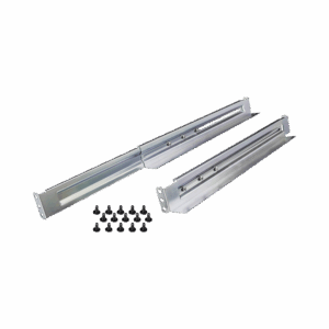 Kit de Rieles Para Racks de 4 Postes, Para UPS de 1 a 3 UR, Profundidad Ajustable, Soporte de Peso de 104.78 Kg