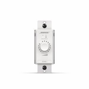 ControlCenter Controlador de volumen y seleccion de fuente (A/B) de zona digital | Blanco
