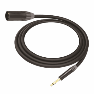 Cable de Audio | XLR 3 Polos Macho a Plug 1/4 in mono | Conector Seetronic Serie M SCMF3 – MP2X | Longitud 3m