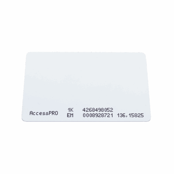 Tarjeta Dual / Proximidad 125 KhZ (tipo EM)+ MIFARE 13.56 Mhz 1Kb