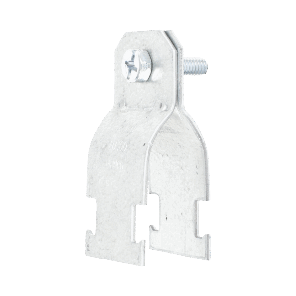Abrazadera Unicanal para Conduit Pared Gruesa  y PVC de 1 1/4" (32 mm).