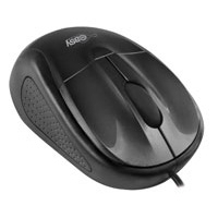 MOUSE ALAMBRICO OPTICO 1000 DPI CONECTOR USB WIN XP/VISTA/7/8/10/11/MAC OS X EASY LINE BY PERFECT CHOICE – NEGRO