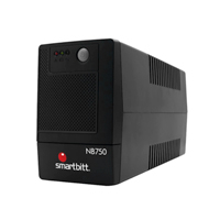 NO-BREAK SMARTBITT 750 VA / 375 W, CLAVIJA NEMA 5-15P, 6 CONTACTOS, TIPO NEMA 5-15R, TODOS CON RESPALDO DE BATERIAS, REGULACION Y SUPRESION DE PICOS.