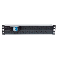 BARRA PDU,INTELLINET,714075, 15 CONT. GAB/RACK 19, 2U, CONTRA CORTO CIRCUITO