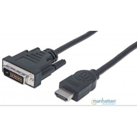 CABLE HDMI,MANHATTAN,372503, – DVI-D M-M  1.8M