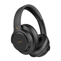AUDIFONOS ACTECK HYPE EPIC HP750 / DIADEMA / INALAMBRICOS / DUAL BT – AUX 3.5 MM / BATERIA 75 HRS / MICROFONO OMNIDIRECCIONAL / CANCELACION DE RUIDO / BOCINAS 40 MM 20 HZ A 20 KHZ / NEGRO / AC-940856