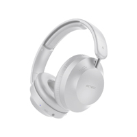 AUDIFONOS ACTECK TRITON PRO HP636 / DIADEMA / INALAMBRICOS / BT 5.4 – AUX 3.5 MM / MICROFONO OMNIDIRECCIONAL / BATERIA 30 HRS / CANCELACION DE RUIDO / ULTRALIGEROS / 20 HZ-20 KHZ / BLANCO / AC-940931