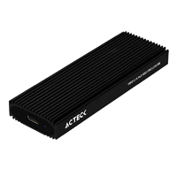 CARCASA CASE ENCLOSURE ACTECK ARMOR PRO HC660 / DISCO DURO SSD M.2 / USB C 3.1 / 10 GPBS / PROTOCOLO UASP – TRIM / MAX 4 TB / ALUMINIO / NEGRO / AC-936453