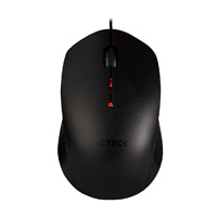 MOUSE ACTECK OPTIMIZE PRIME MA230 / ALAMBRICO / USB / OPTICO / 1200 DPI / 2 BOTONES + SCROLL / WIN – LINUX / NEGRO / AC-933247