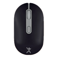 MOUSE RECARGABLE 2.4GHZ+BT COLORI CLIC SILENCIOSO – NEGRO PERFECT CHOICE