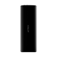CARCASA CASE ENCLOSURE ACTECK ARMOR PLUS HC650 / DISCO DURO SSD M.2 / M.2 M KEY PORT – NVME / COMPATIBLE USB 3.1 – PCI-E – UASP / 10 GBPS / LED AZUL / ALUMINIO / MAX 4 TB / NEGRO / AC-936460