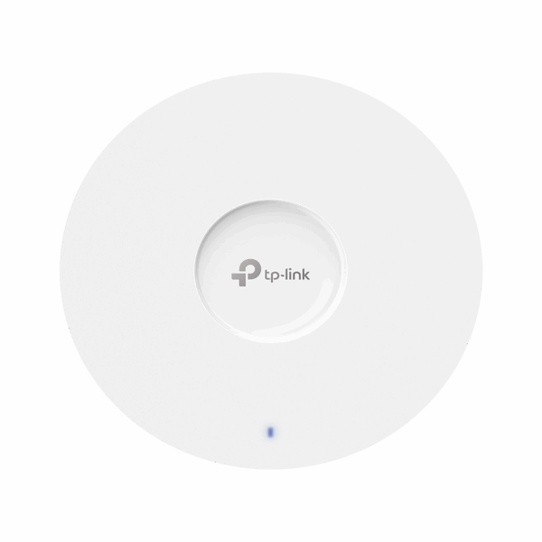Punto de Acceso Omada Ultra-Rango / Wi-Fi 6 AX6000 MU-MIMO 4x4 /  Mesh Omada / Alta Densidad de Usuarios / Configuración por Controlador o Stand-Alone / Para Montaje en Techo/pared / Alimentación PoE+
