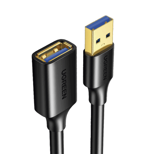 Cable Extensor USB 3.0 / 3 Metros / Macho-Hembra / 5 Gbps / Ultra Durabilidad / Núcleo de cobre estañado 28/22 AWG / Blindaje interior múltiple / Ideal para teclado, mouse , etc.