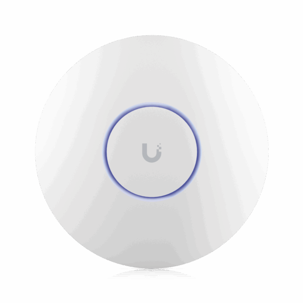 Punto de Acceso UniFi WiFi 6E Enterprise, alta densidad, hasta 600 usuarios, Mu-MIMO 4x4, bandas 2.4/5/6 Ghz, (1) puerto RJ45 2.5G (POE+ no incluido)
