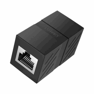 Acoplador (Extensor de Cable Ethernet RJ45 a RJ45) | 1000Mbps | Compatibilidad con Cat7 Cat6A Cat6 Cat5e | Compatible con POE | Ignífugo | ABS