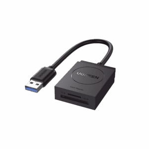 Lector de tarjetas USB-A 3.0 a MicroSD (TF) / SD | 5Gbps | Soporta hasta 2TB | Soporta Windows/Mac OS/Linux/Android | Lectura de Tarjetas Simultánea | No Requiere Controlador | Cable de 15cm.