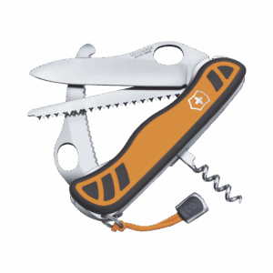 Navaja Victorinox Grande Hunter XT Grip Multiherramienta con Cachas y 6 Funciones. Hojas para una Mano.