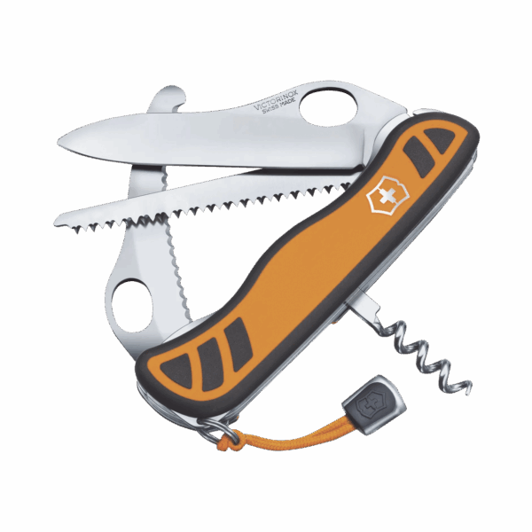 Navaja Victorinox Grande Hunter XT Grip Multiherramienta con Cachas y 6 Funciones. Hojas para una Mano.