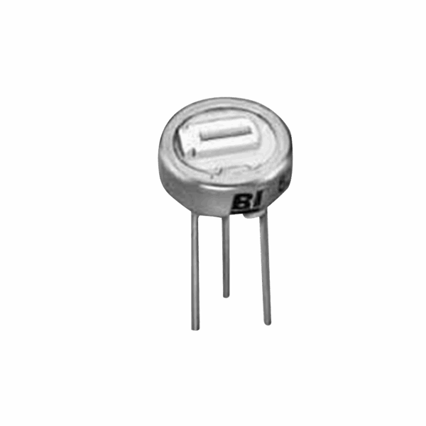 Potenciómetro Trimmer 200 Ohm, 6.35 mm, 1 Vuelta, 1/2 Watt.