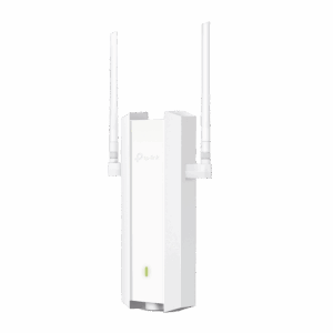 Punto de Acceso Omada Exterior / Wi-Fi 6 AX1800 MU-MIMO 2×2 / Mesh Omada / Alta Densidad de Usuarios / Carcasa Resistente IP67 / Configuración por Controlador o Stand-Alone / Para Montaje en Mástil/ Pared / Alimentación PoE+