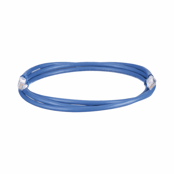 Cable de Parcheo UTP, Cat6A, 24 AWG, CM, Color Azul, 20ft