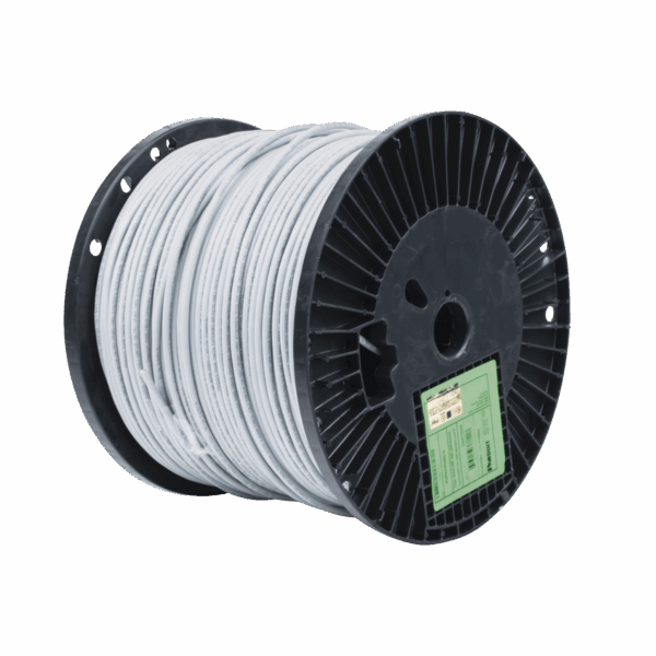 Bobina de Cable UTP de 4 Pares, Vari-MaTriX, Cat6A, 23 AWG, CMP (Plenum), Color Gris, 305m