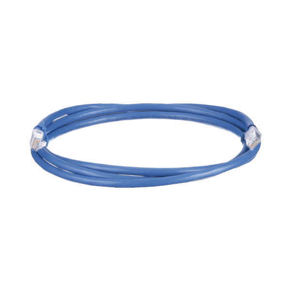 Cable de Parcheo UTP, Cat6A, 24 AWG, CM, Color Azul, 15ft