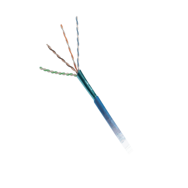 Bobina de Cable UTP de 4 Pares, Vari-MaTriX, Cat6A, 23 AWG, CMP (Plenum), Color Azul, 305m