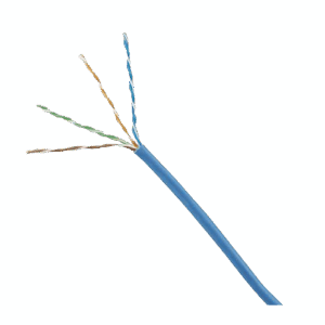 Bobina de Cable UTP 305 m. de Cobre, TX5e™  PanNet, Azul, Categoría 5e, 24 AWG, CMP (Plenum), de 4 pares