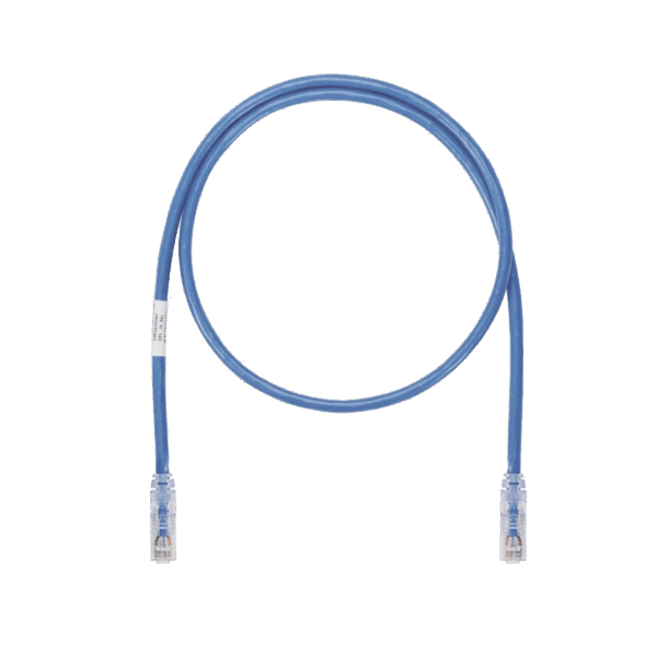 Cable de Parcheo UTP, Cat6A, 24 AWG, CM, Color Azul, 10ft