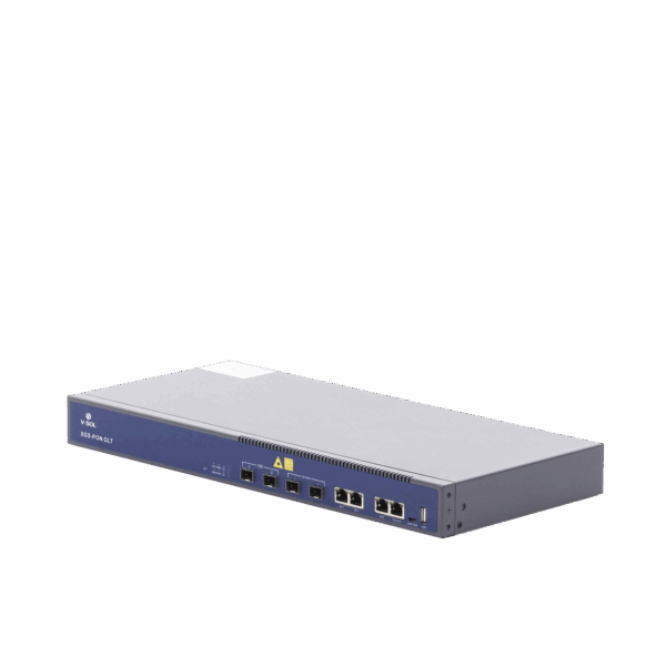 OLT Dual de 2 Puertos XGSPON/GPON / 4 Puertos Uplink (2 Puerto Gigabit RJ45 + 2 Puertos SFP/SFP+) / Hasta 512 ONUs