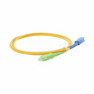 Jumper de Fibra Óptica Monomodo SC/APC-SC/UPC Simplex de 1 m...