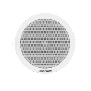 Altavoz Montaje en Plafón / 6 Watts / 100 V / Rejilla de Metal / Color Blanco / Uso Interior